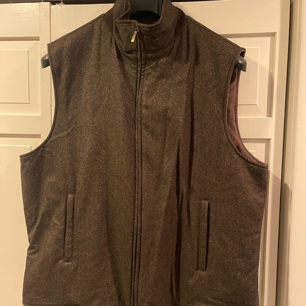 Brooks Brothers and Loro Piana Tweed Storm System Vest